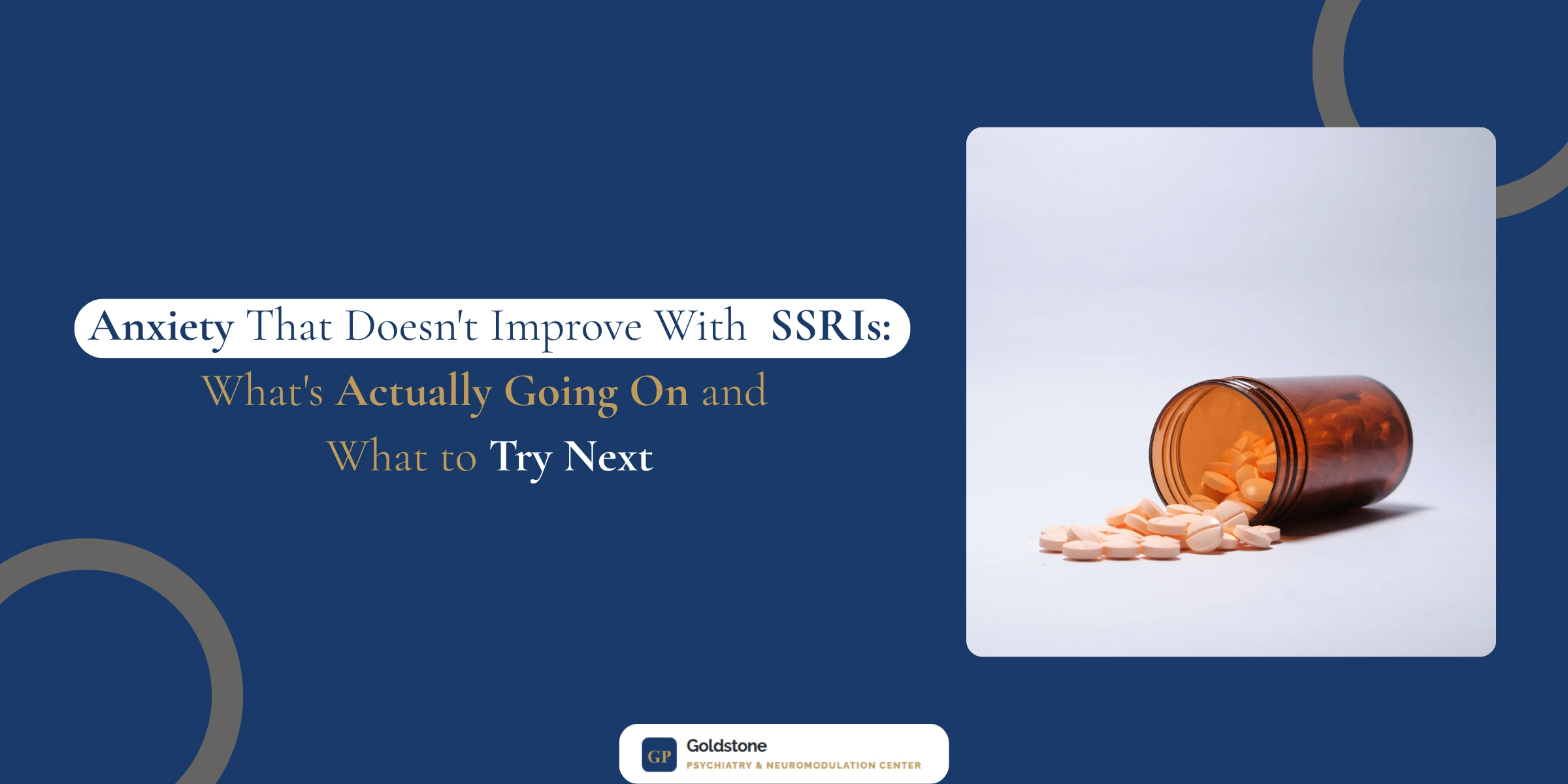 Anxiety That Doesn 39 t Improve With SSRIs What 39 s Actually Going On and What to Try Next